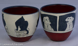 Sally Jaffee Handmade Tea Cups